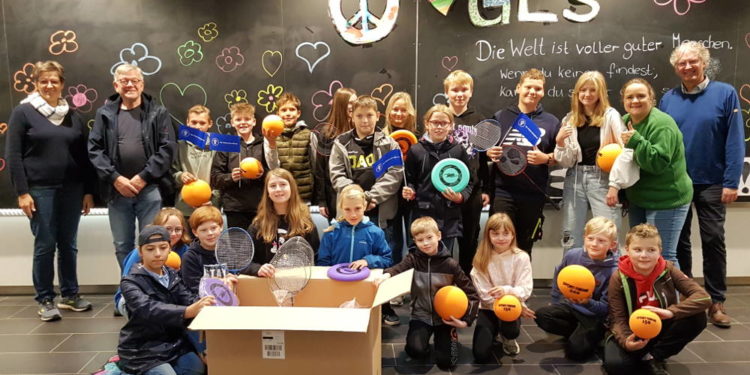 Spiel und Sport in der Pause