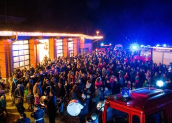 19. Laternenumzug der Möllner Feuerwehr