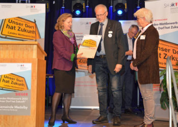 Landeswettbewerb ‚Unser Dorf hat Zukunft‘ – dritter Platz für Duvensee