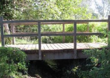 Fußweg An der Steinau gesperrt