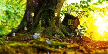 Feenritter und Zauberwesen in der Bücherei