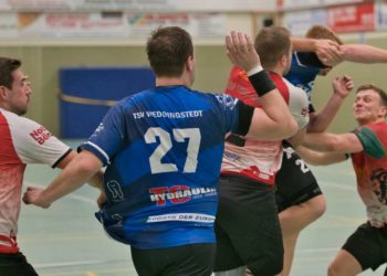 Spannendes Handballspiel mit Tills Löwen