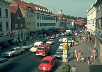 Hauptstraße einst und jetzt