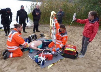 Tauchunfall am Rolandseck – Übung