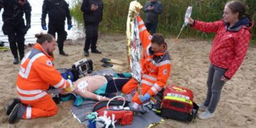 Tauchunfall am Rolandseck – Übung
