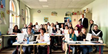 Ukrainische Sprachschüler erreichen erstes Deutschzertifikat