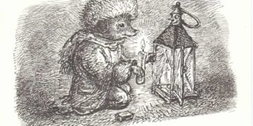 Weihnachtskarte mit Motiv von A. Paul Weber