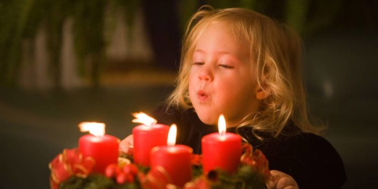 Warnung vor Verbrennungen in der Adventszeit