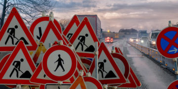 B 404: Lieferantenproblem sorgt für Verzögerung bei der Sanierung der Wehrbrücke Geesthacht