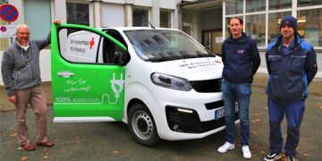 Erstes E-Auto beim DRK-Krankenhaus Mölln-Ratzeburg