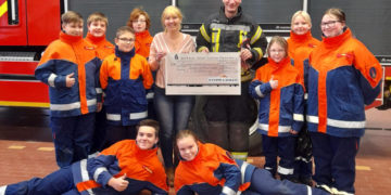 Weihnachtliche Bescherung bei der Jugendfeuerwehr 