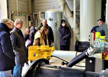 Das neue Gütergleis bei BAT Agrar in Ratzeburg