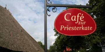 Das Café in der Priesterkate geschlossen