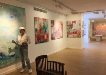 Iris Schelchen – Werkschau in Großformaten im Ratzeburger Rathaus