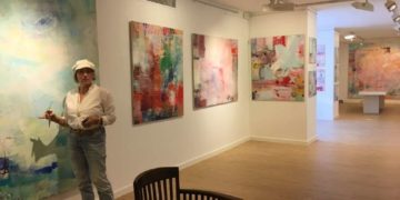 Iris Schelchen – Werkschau in Großformaten im Ratzeburger Rathaus