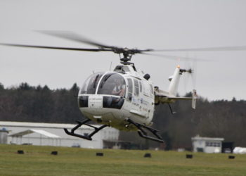 SH Netz kontrolliert rund 465 Kilometer Hochspannungsleitungen in Schleswig-Holstein per Helikopter