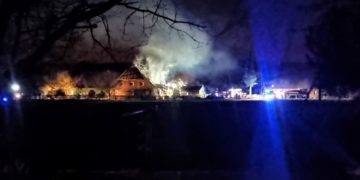 Großes Feuer in Kählsdorf