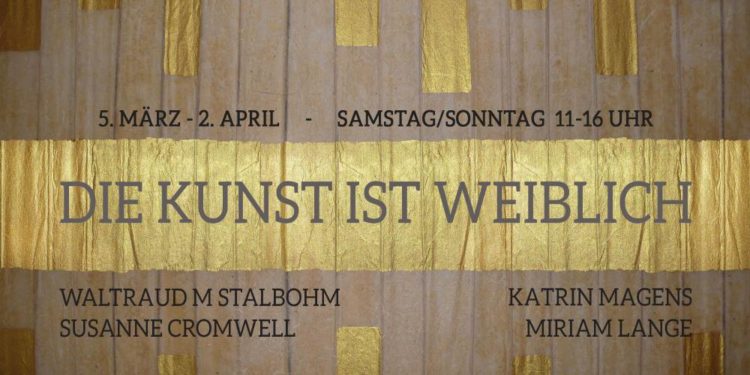 Vernissage „Die Kunst ist weiblich – Frauenperspektiven“