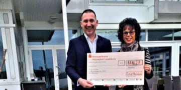 Scheckübergabe an den Förderverein der Ratzeburger Wehr