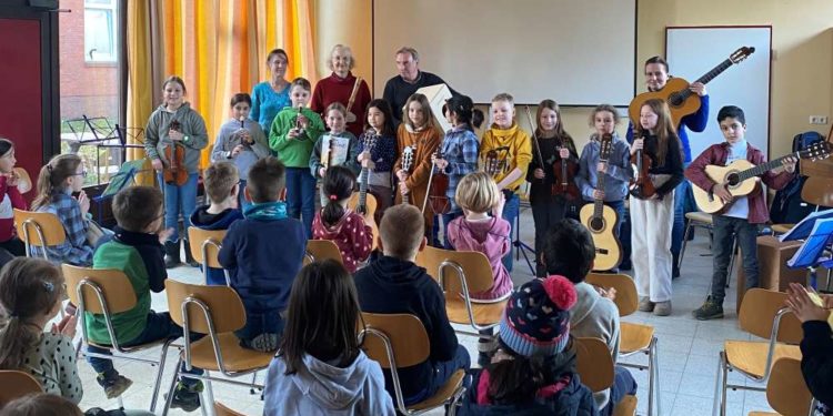 Musikalische Klänge stärken das Gemeinschaftsgefühl an der Till-Eulenspiegel-Schule