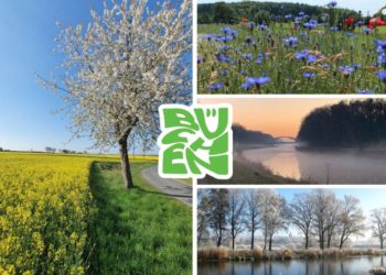 Vier-Jahreszeiten-Postkarte – von Büchenern für Büchen