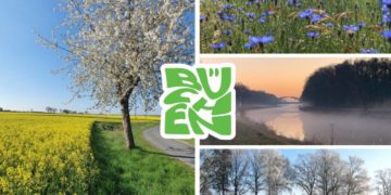 Vier-Jahreszeiten-Postkarte – von Büchenern für Büchen