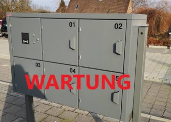 Schließfächer und Sammelschließanlage am Bahnhof werden gewartet