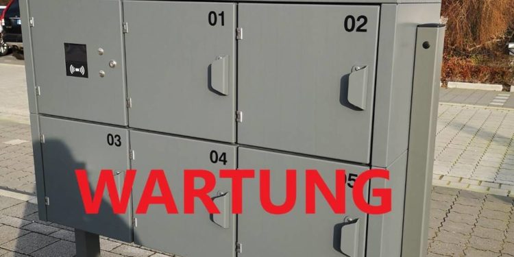 Schließfächer und Sammelschließanlage am Bahnhof werden gewartet