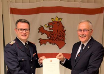 Ernennung des Gemeindewehrführers Steinhorst