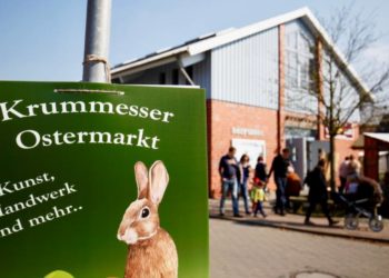 Endlich wieder Ostermarkt im Krummesser Dörpshuus