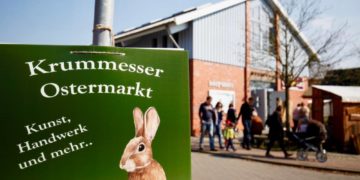 Endlich wieder Ostermarkt im Krummesser Dörpshuus