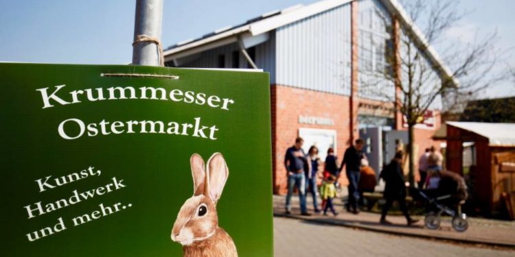 Endlich wieder Ostermarkt im Krummesser Dörpshuus