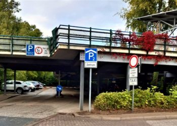 Überprüfung des Parkdecks im Möllner Zentrum