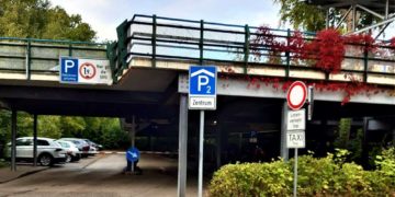 Überprüfung des Parkdecks im Möllner Zentrum