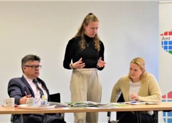 Schülervertretung zu Besuch in der Amtsverwaltung