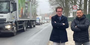 SPD-Wahlkreiskandidat Hinnerk Bruhn für Verkehrsberuhigung