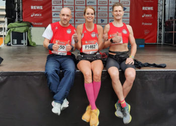 Vier Möllner beim Hamburg-Marathon