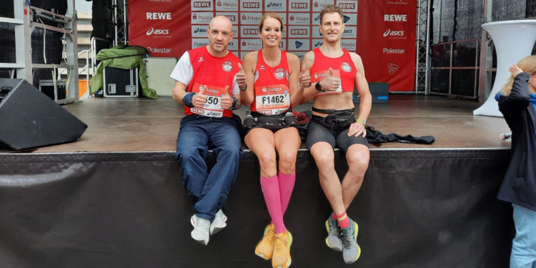 Vier Möllner beim Hamburg-Marathon