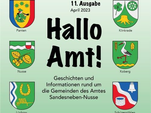 Die elfte Ausgabe „Hallo Amt“ ist erschienen