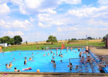 Saisonbeginn im Freibad Steinhorst