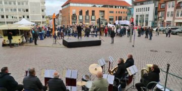 Ministerpräsident Günther zum Wahlkampf in Ratzeburg