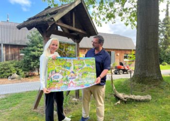 Wimmelbild – ein Tag auf dem Friedhof