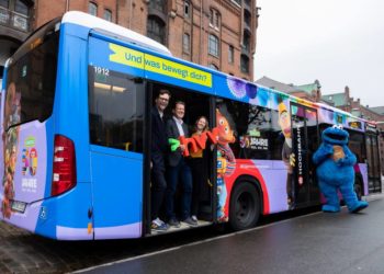 Sesamstraßenbus lässt (Kinder-)Herzen höher schlagen