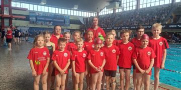 Schwimmsparte des MSV beim internationalen Wettkampf in Berlin