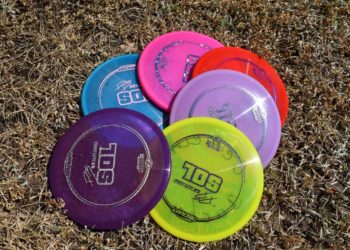 Disc-Golf-Scheiben zum Ausleihen