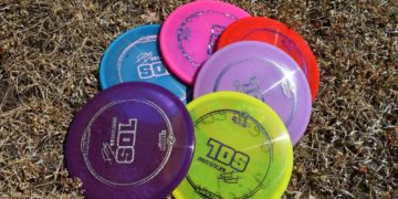 Disc-Golf-Scheiben zum Ausleihen