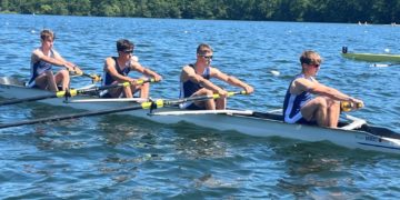 Ratzeburgs Ruderer auf der internationalen Ruderregatta