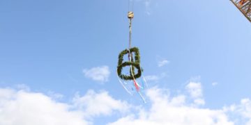 Richtfest an der Seedorfer Straße in Ratzeburg