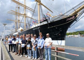 40 Jahre Schiffsmechaniker-Ausbildung: Freisprechung auf der Passat