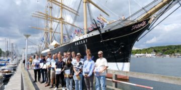 40 Jahre Schiffsmechaniker-Ausbildung: Freisprechung auf der Passat